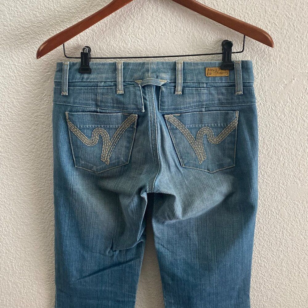 Y2K VTG Citizens of Humanity Boot Cut Low Rise Button Fly Jeans 28 x 31.5